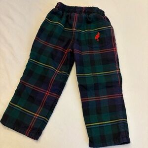 Plaid Kids Flannel Pants